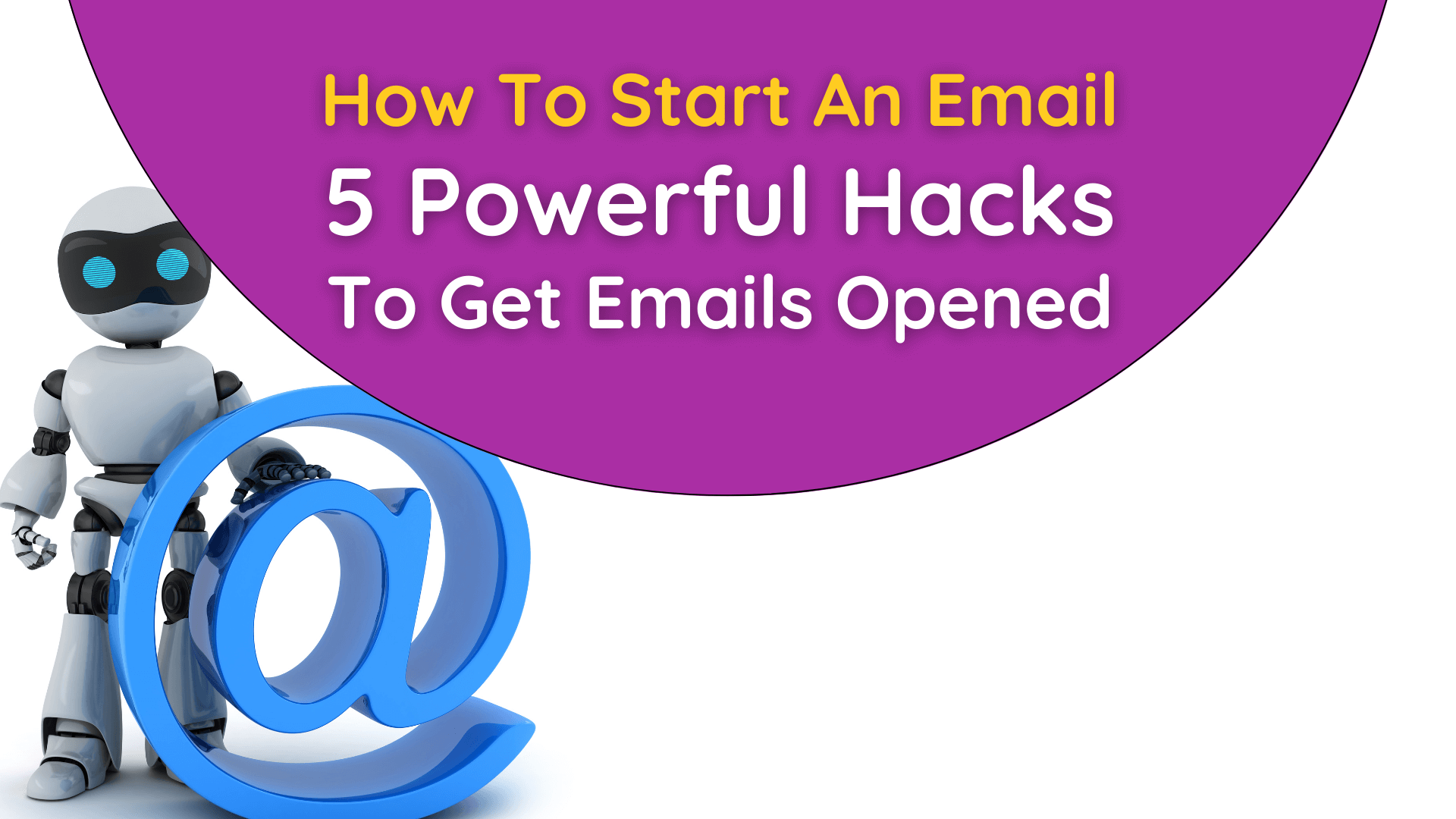 how to start an email